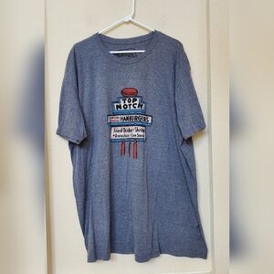 Nostalgia Gray Top Notch Graphic Tee.  Size XXXL